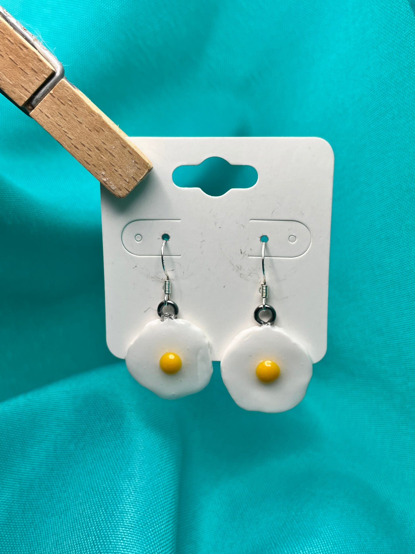 Fried Egg Earrings