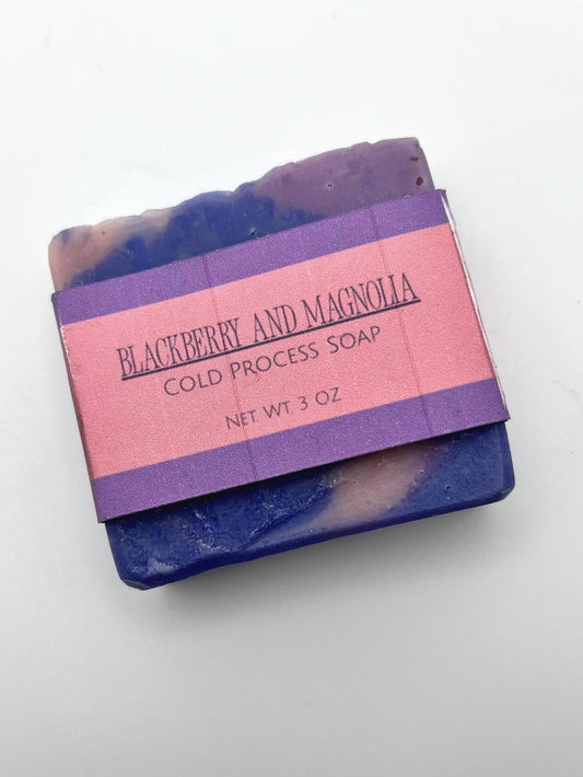 Blackberry & Magnolia Cold Process Soap