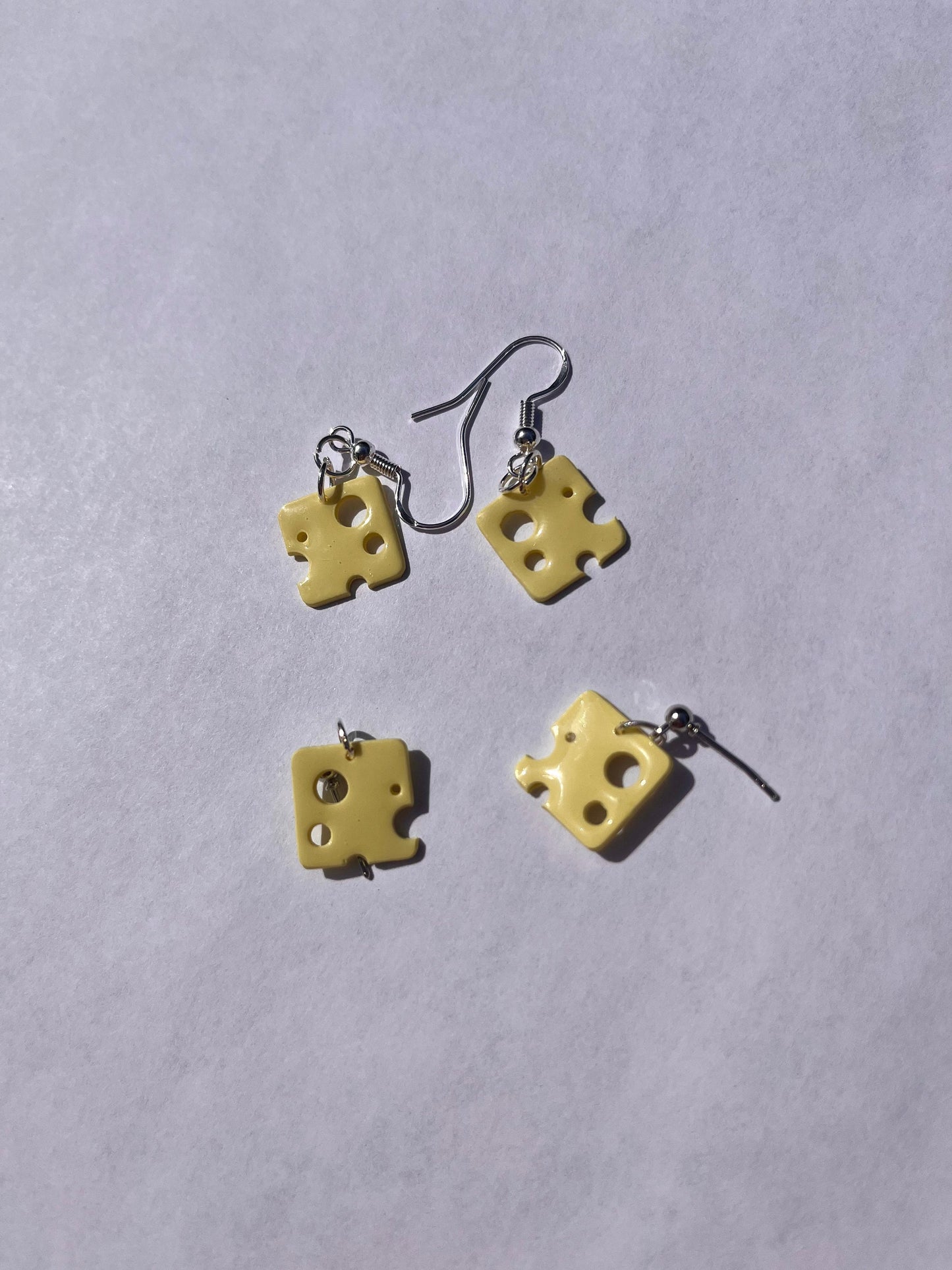 Swiss Cheese Earrings