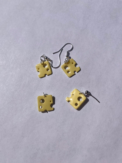 Swiss Cheese Earrings