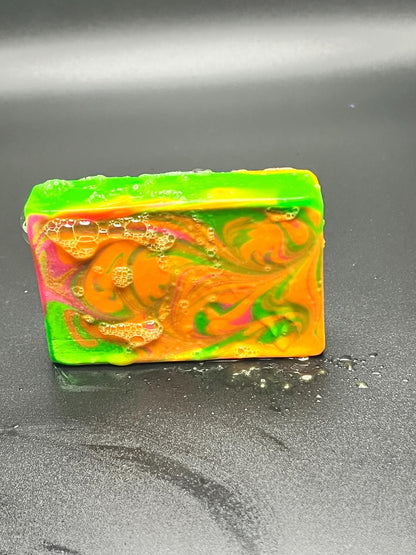 Neon Sherbet Cold Process Soap