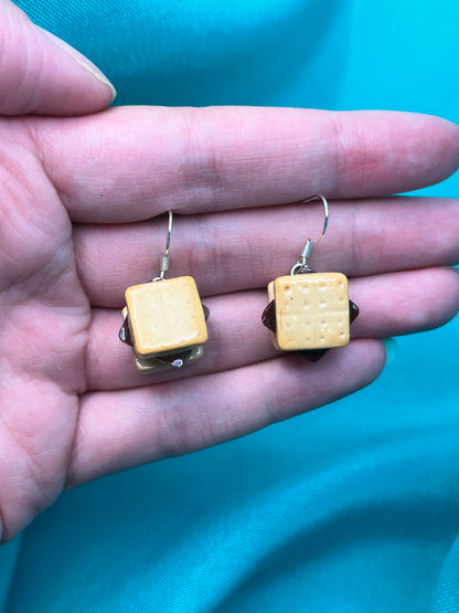S’mores Earrings