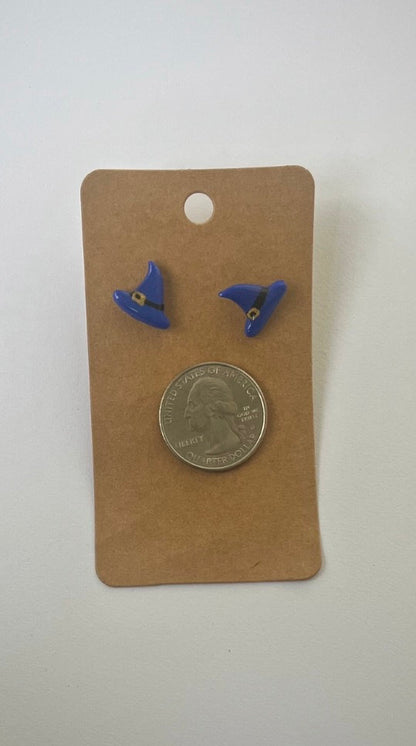 Witch Hat Stud Earrings