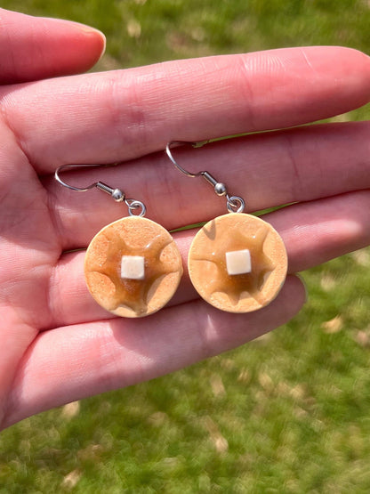 Pancake Earrings