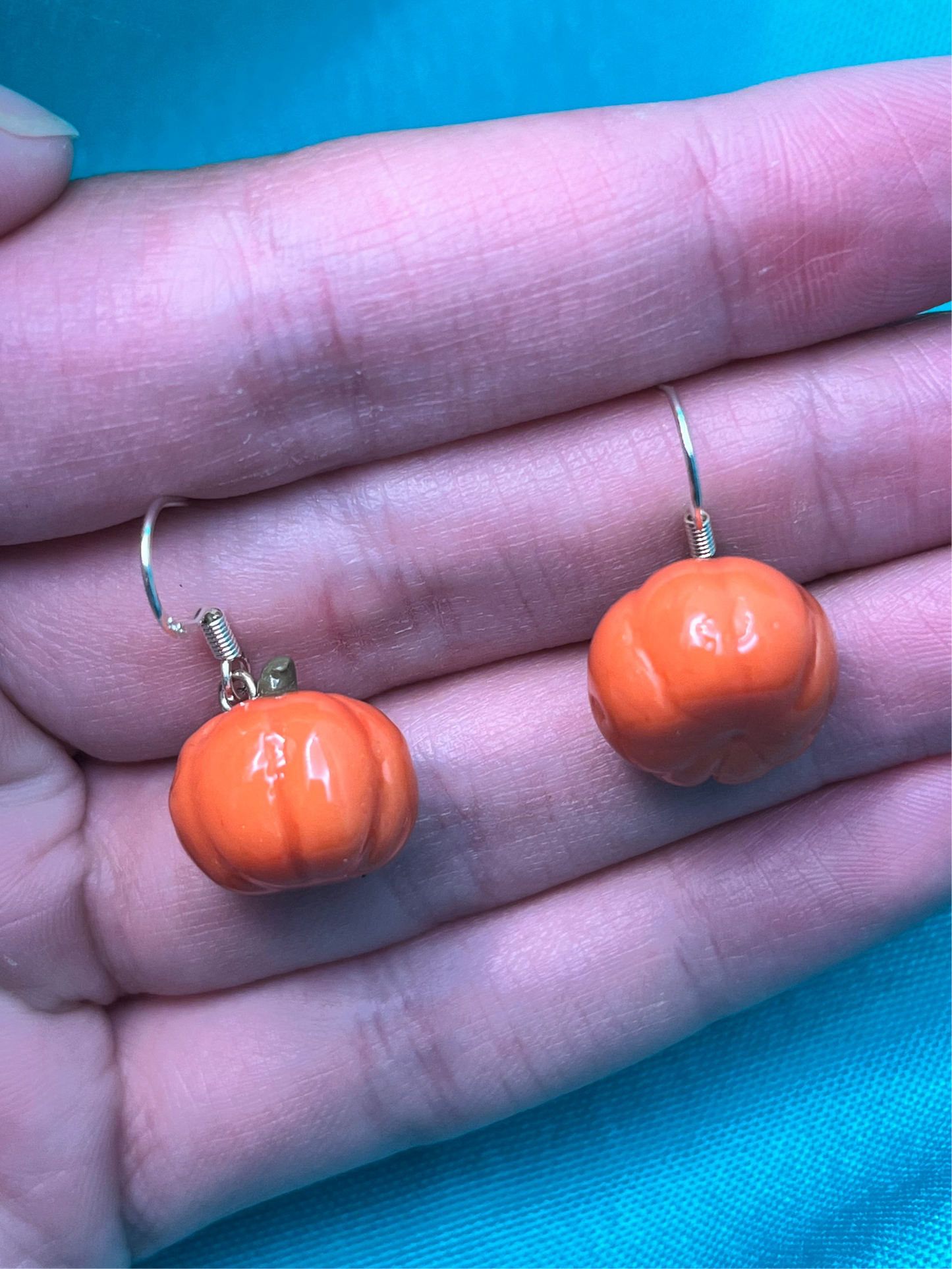 Pumpkin Earrings