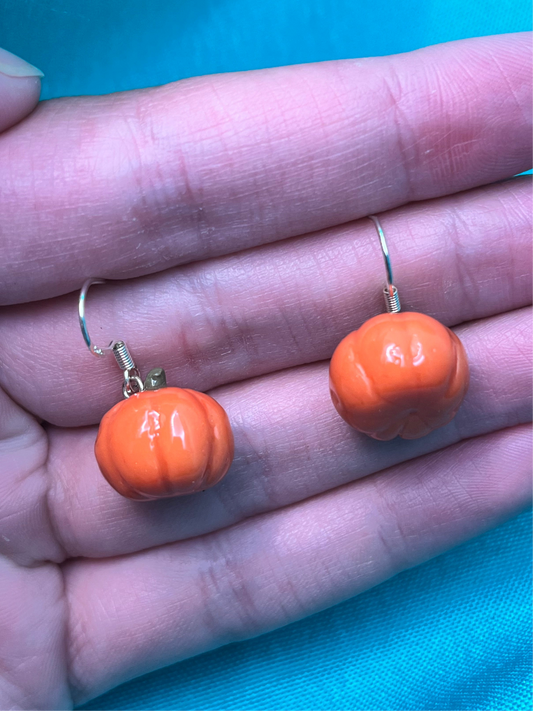 Pumpkin Earrings