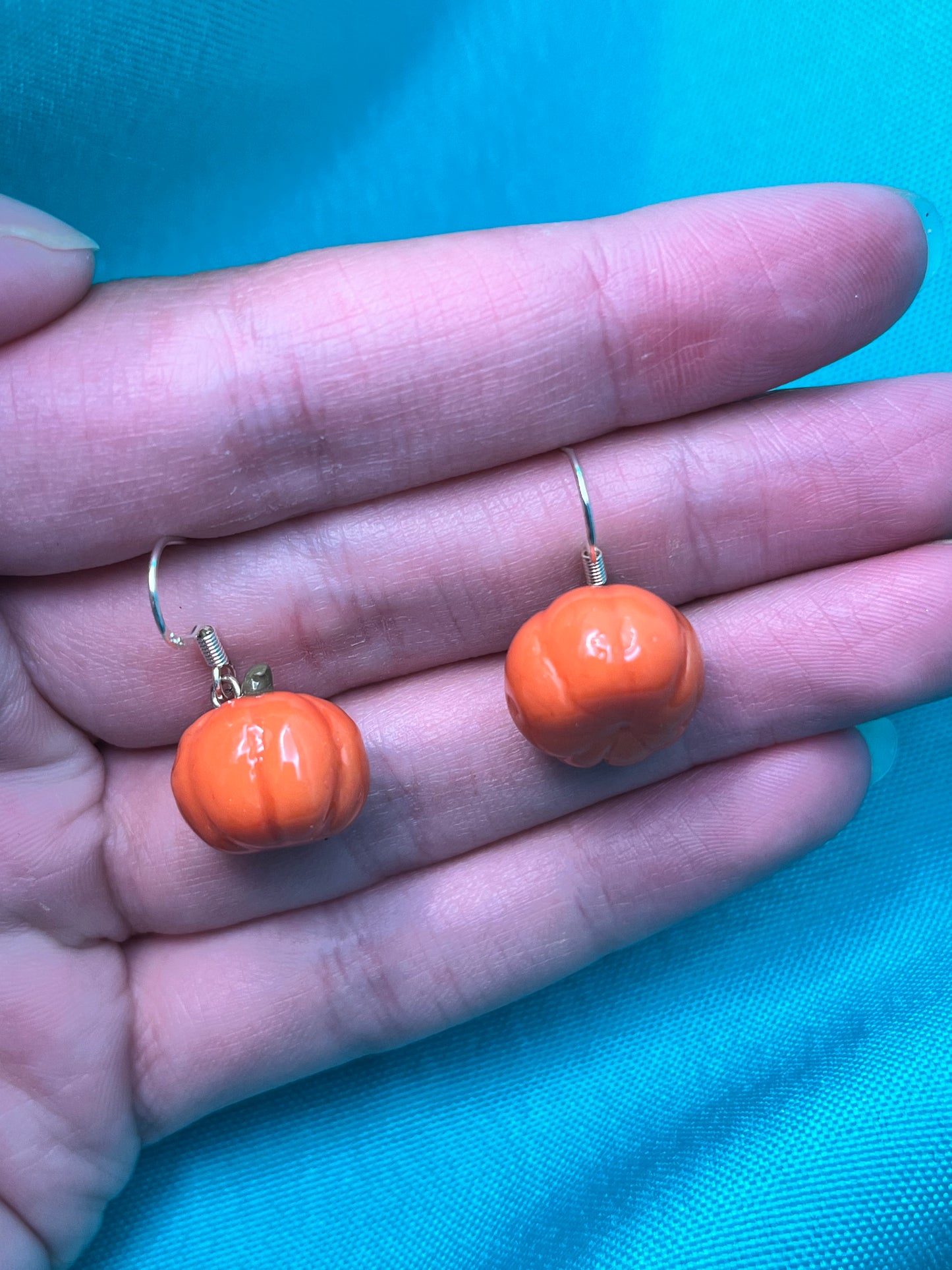 Pumpkin Earrings