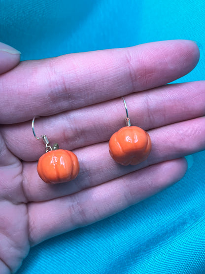 Pumpkin Earrings