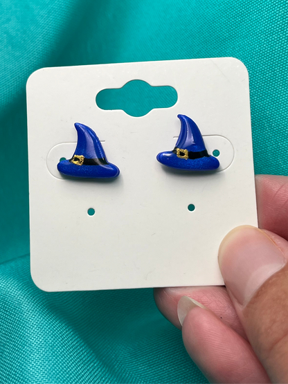Witch Hat Stud Earrings