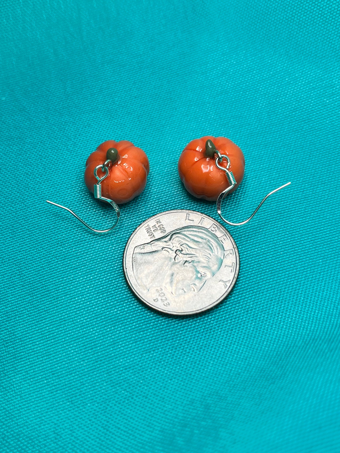 Pumpkin Earrings