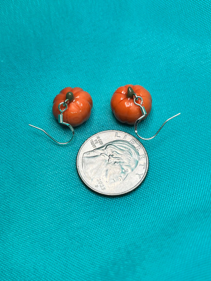 Pumpkin Earrings