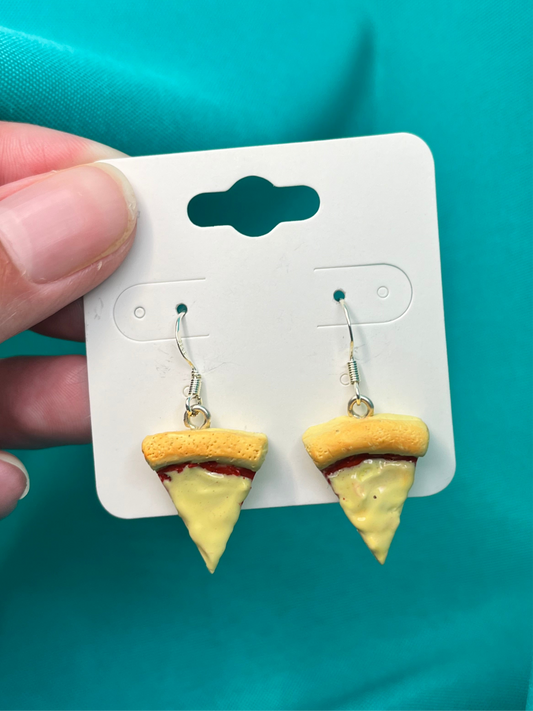 Pizza Earrings