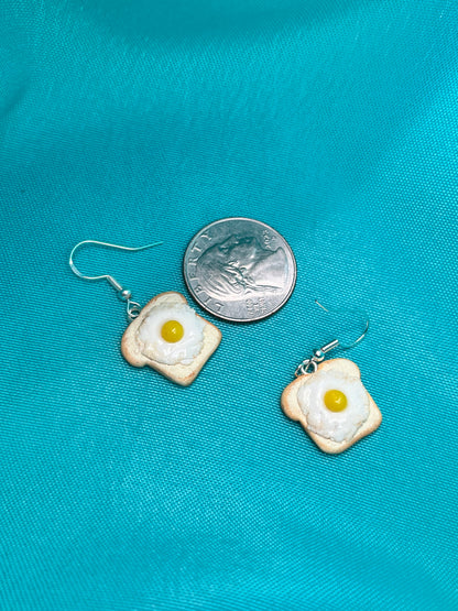 Egg Toast Earrings