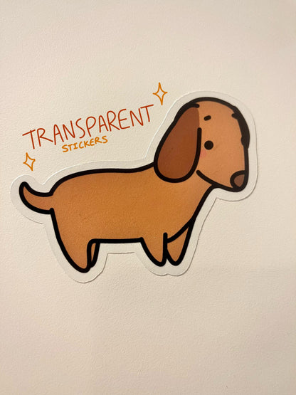 Vinyl Dog Stickers