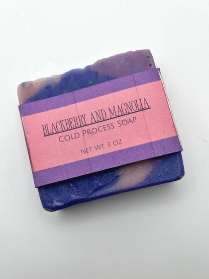Blackberry & Magnolia Cold Process Soap