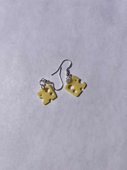 Swiss Cheese Earrings