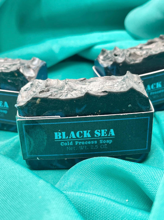 Black Sea Exfoliating Cold Process Soap