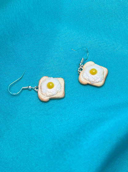 Egg Toast Earrings