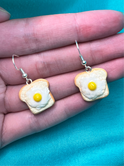Egg Toast Earrings