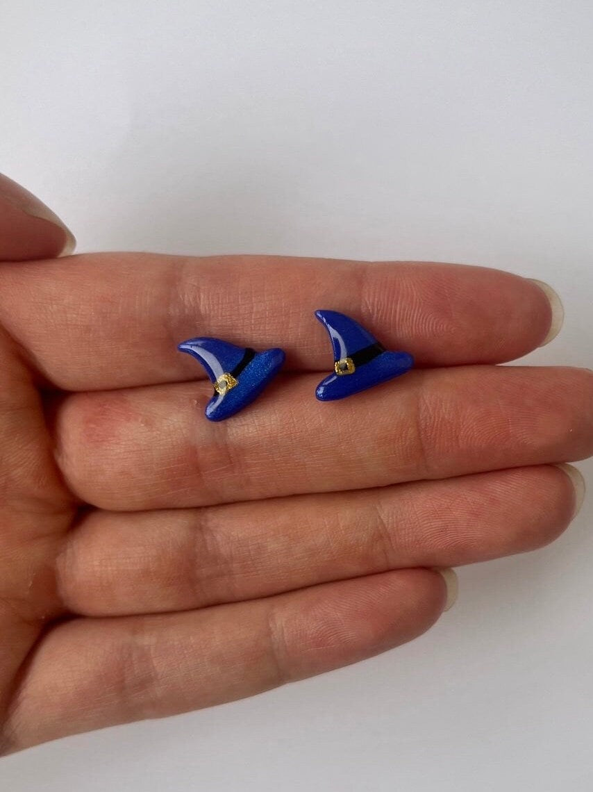 Witch Hat Stud Earrings