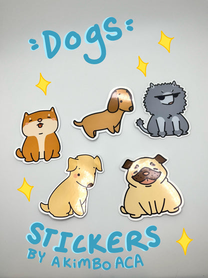 Vinyl Dog Stickers