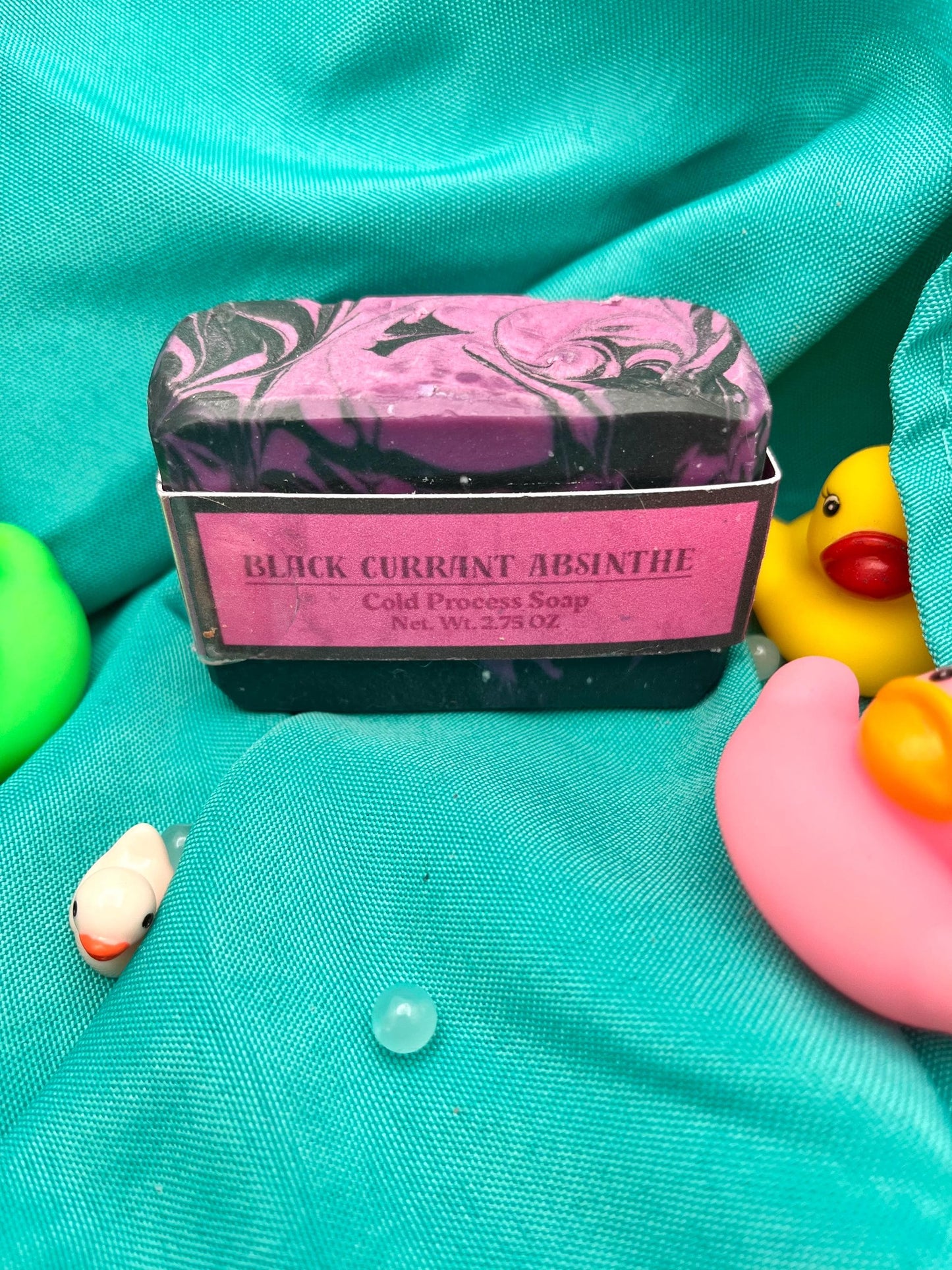 Black Currant and Absinthe Cold Process Soap