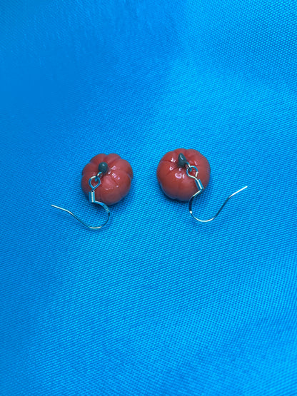 Pumpkin Earrings