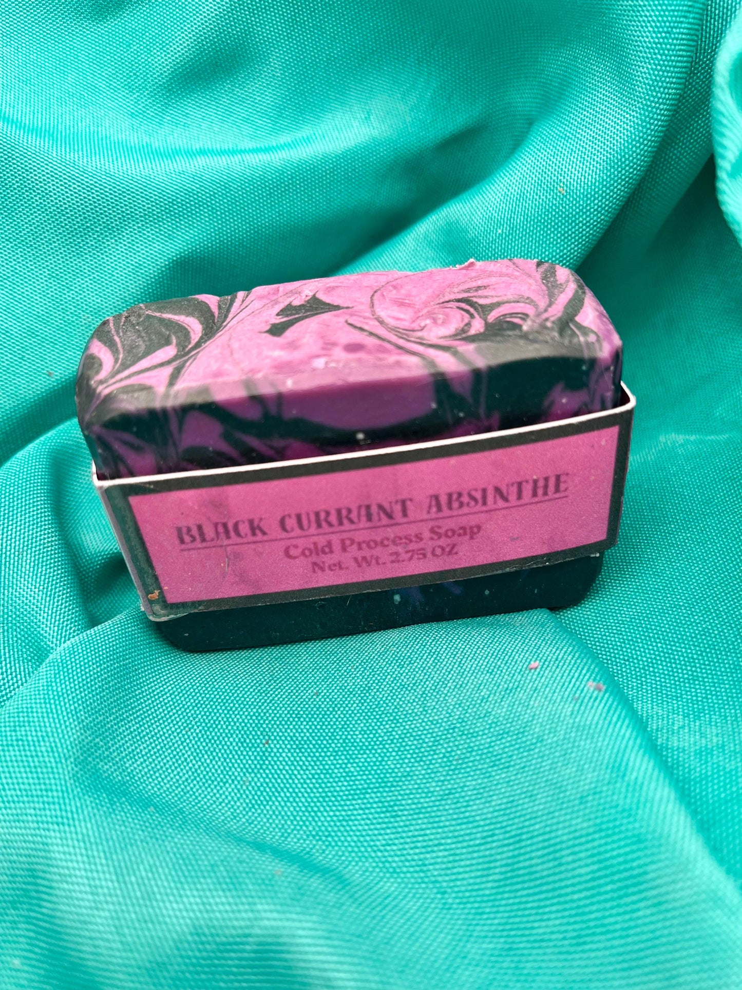 Black Currant and Absinthe Cold Process Soap