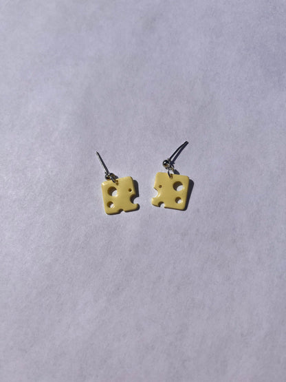 Swiss Cheese Earrings