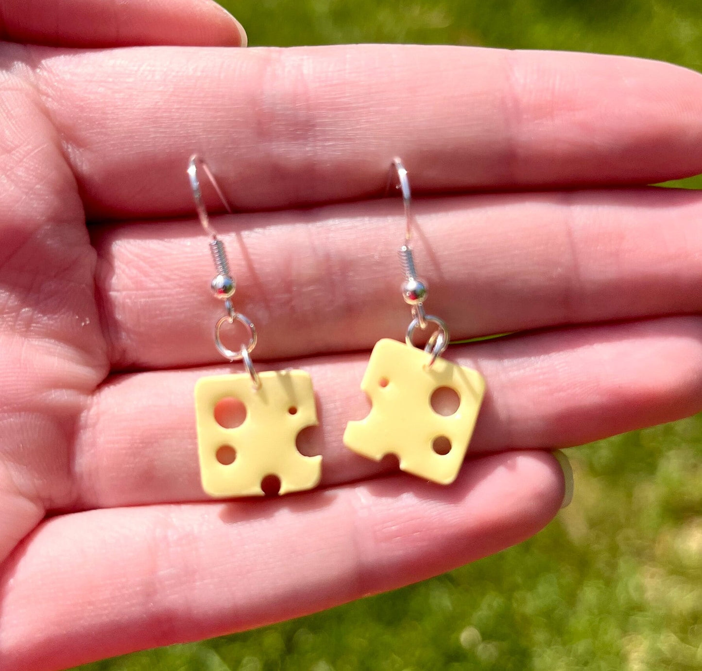 Swiss Cheese Earrings