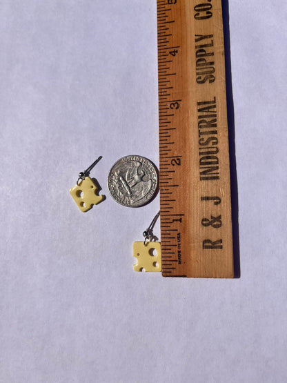 Swiss Cheese Earrings