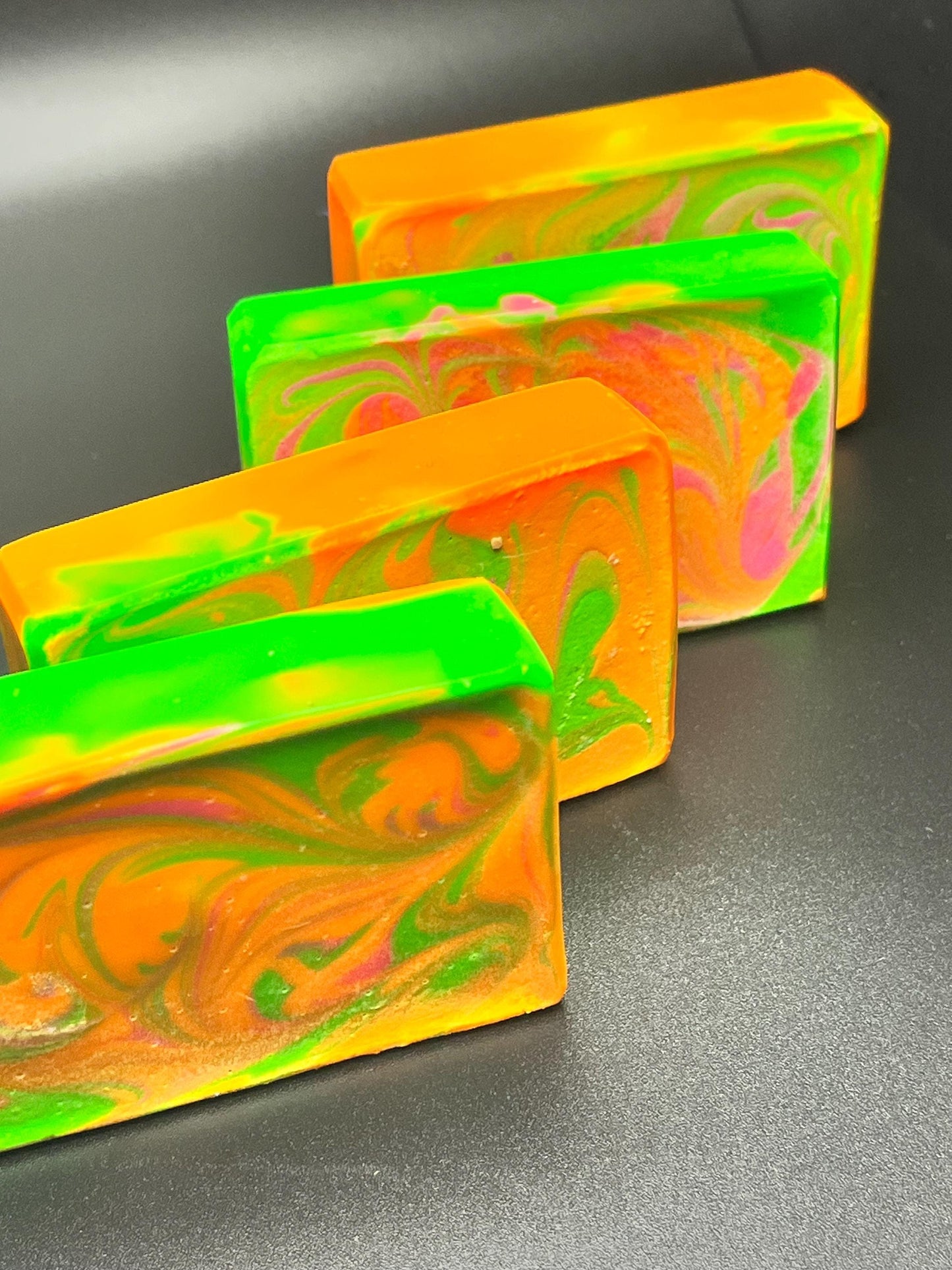 Neon Sherbet Cold Process Soap