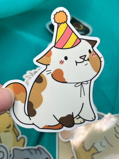 Silly Cat Sticker Collection