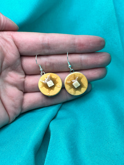 Pancake Earrings