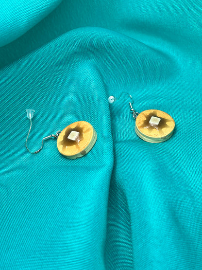 Pancake Earrings