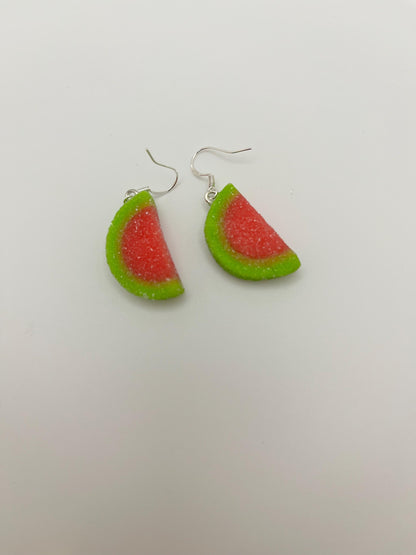Watermelon Gummy Earrings