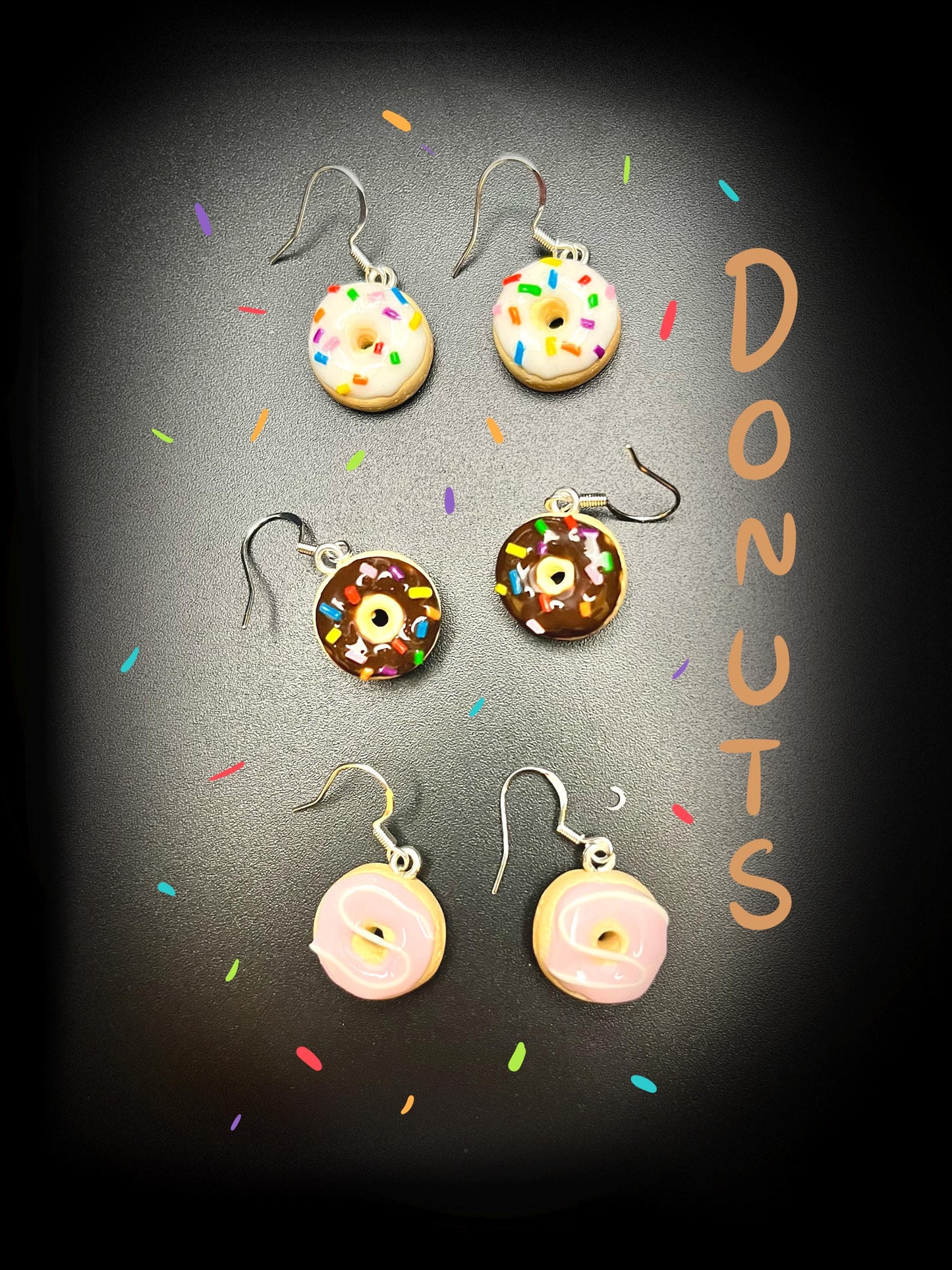 Donut Earrings