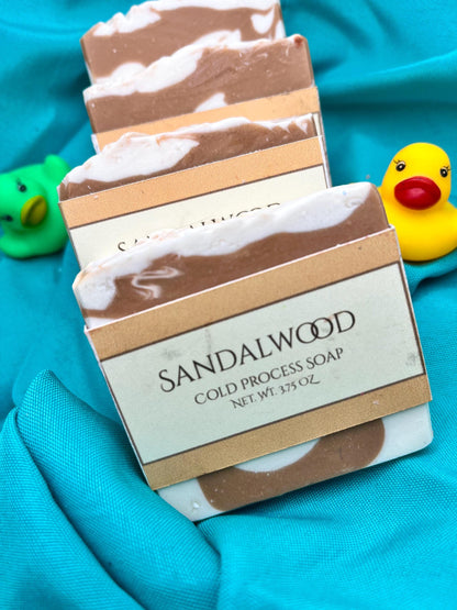 Sandalwood Cold Process Soap