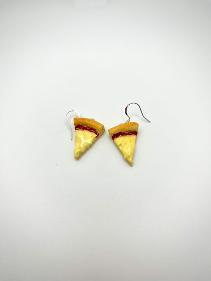 Pizza Earrings