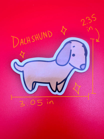 Vinyl Dog Stickers