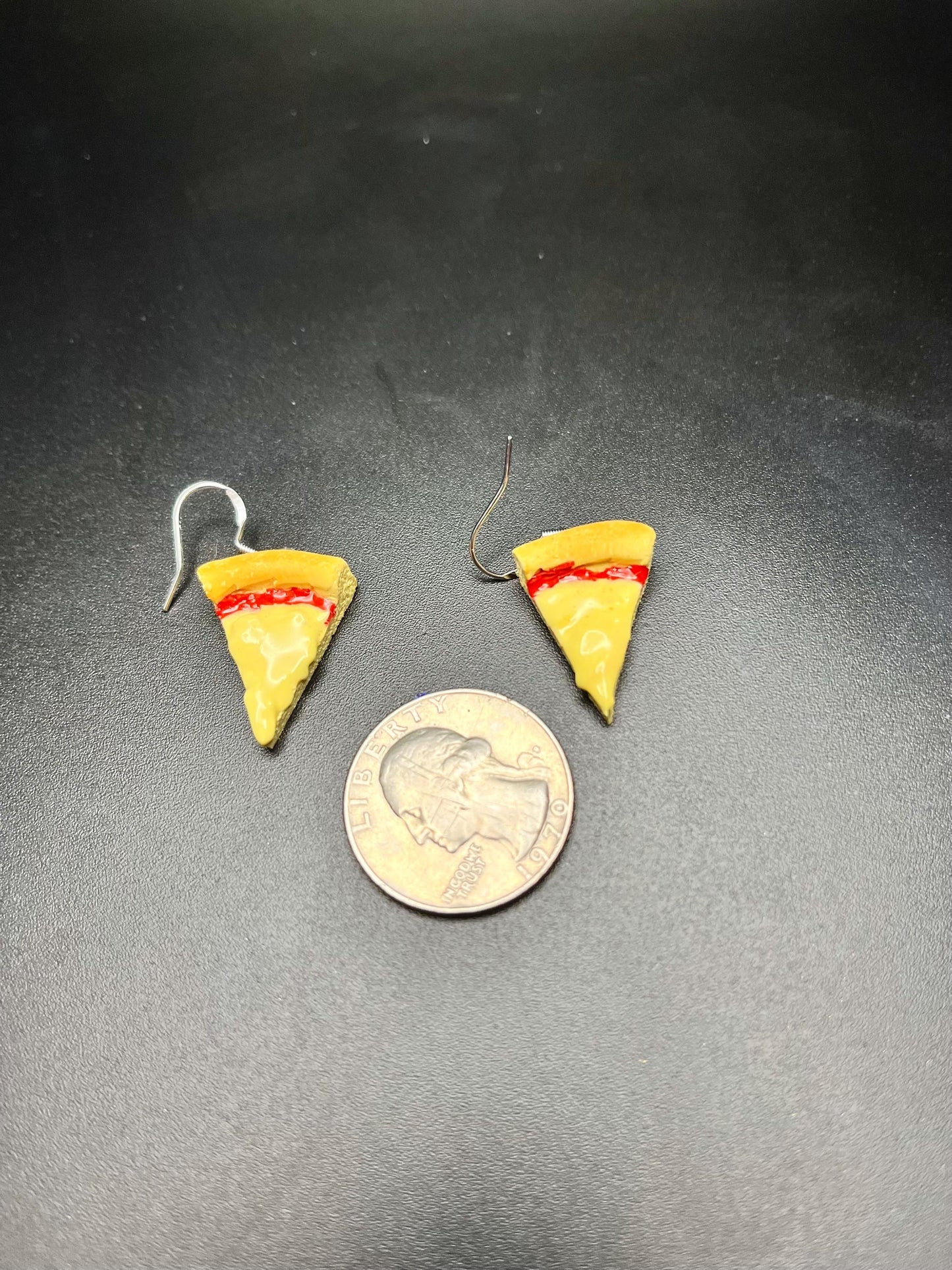 Pizza Earrings