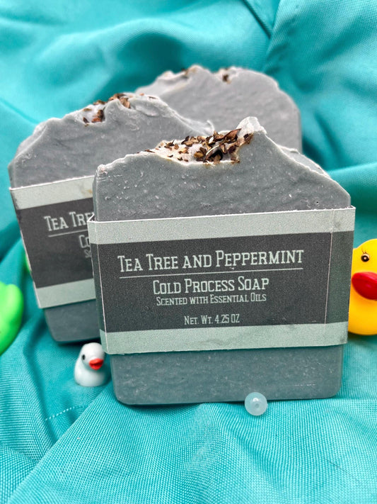 Eucalyptus and Tea Tree Cold Process Soap