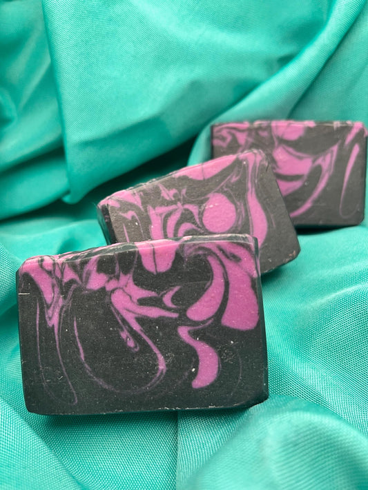 Black Currant and Absinthe Cold Process Soap
