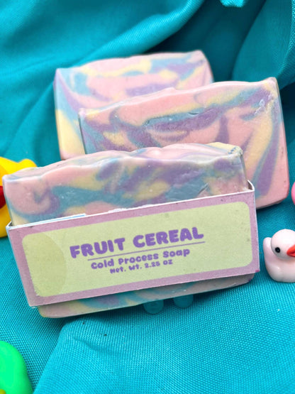 Fruit Cereal Cold Process Soap