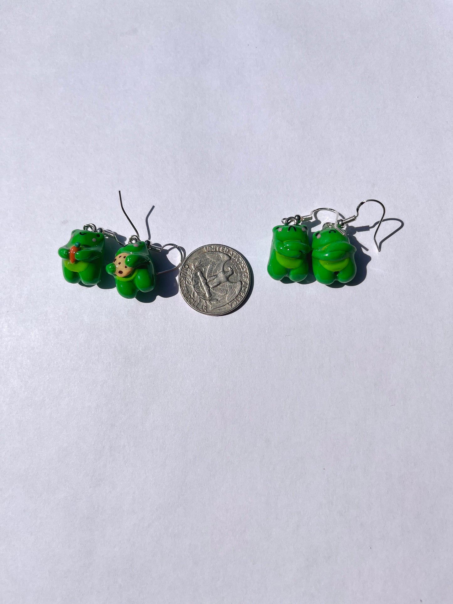 Fancy Frog Earrings