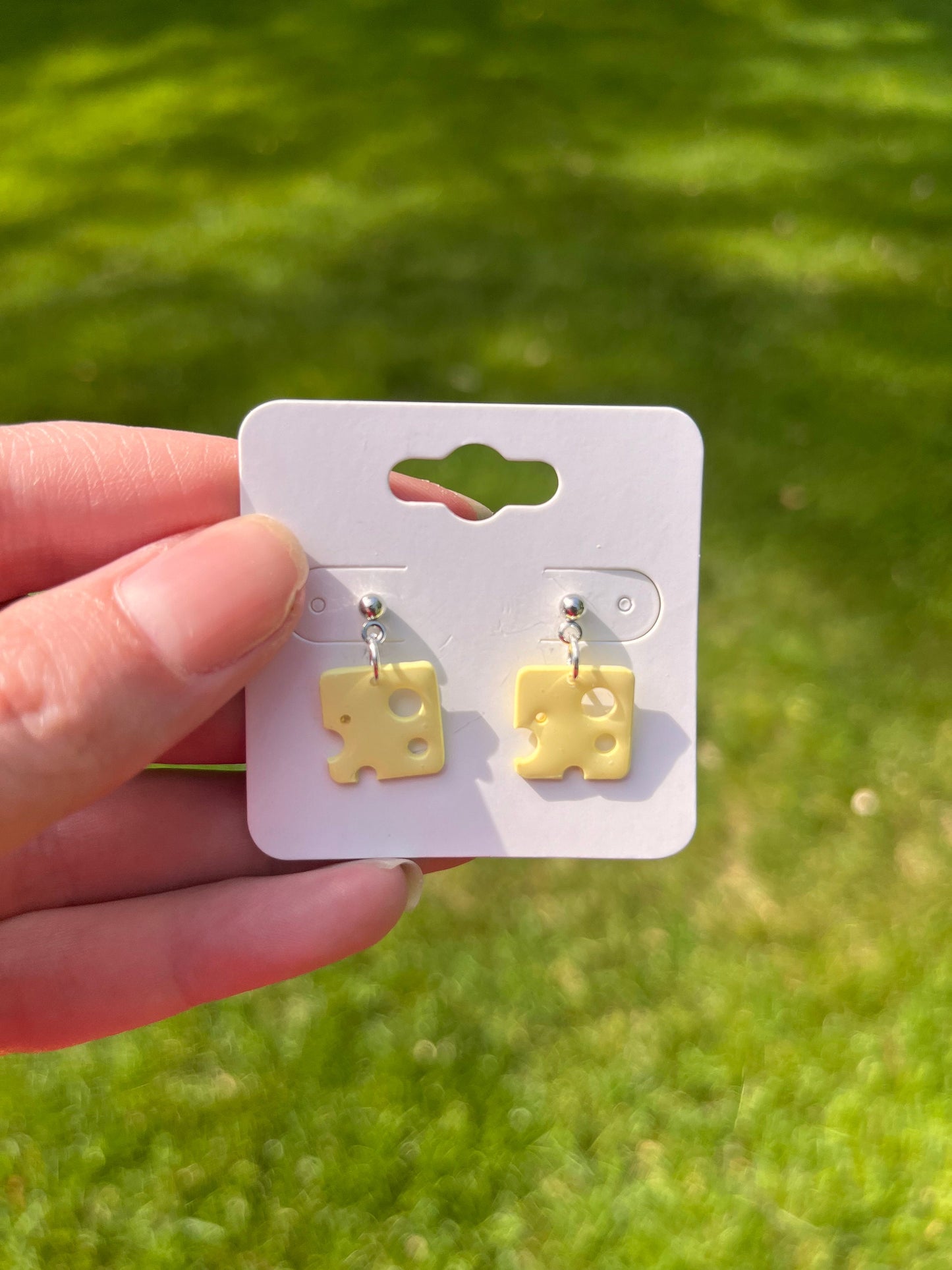 Swiss Cheese Earrings