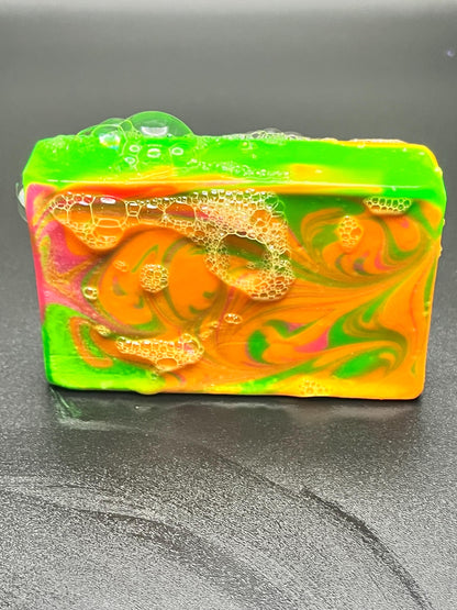 Neon Sherbet Cold Process Soap