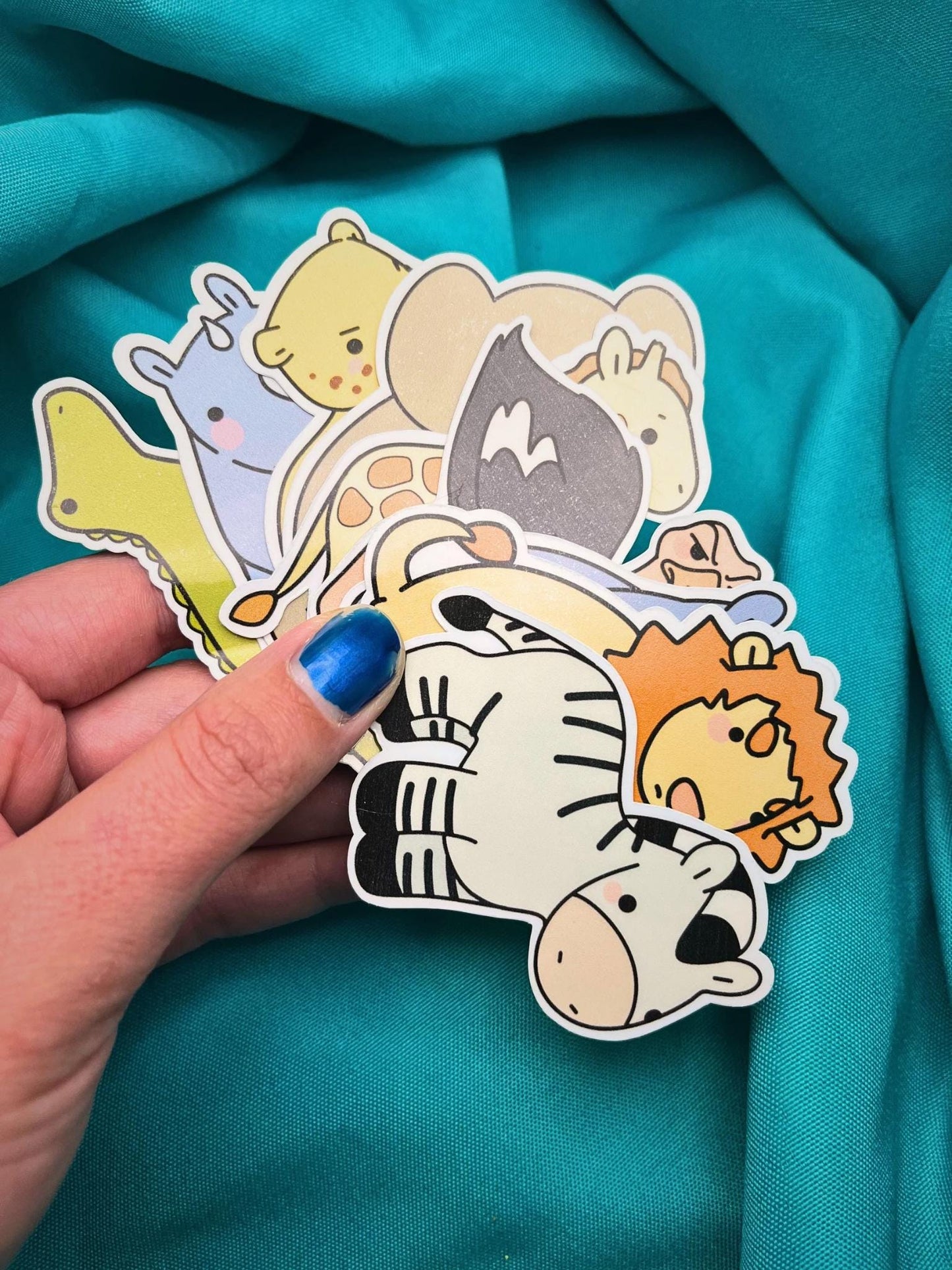 Safari Animals Sticker Collection