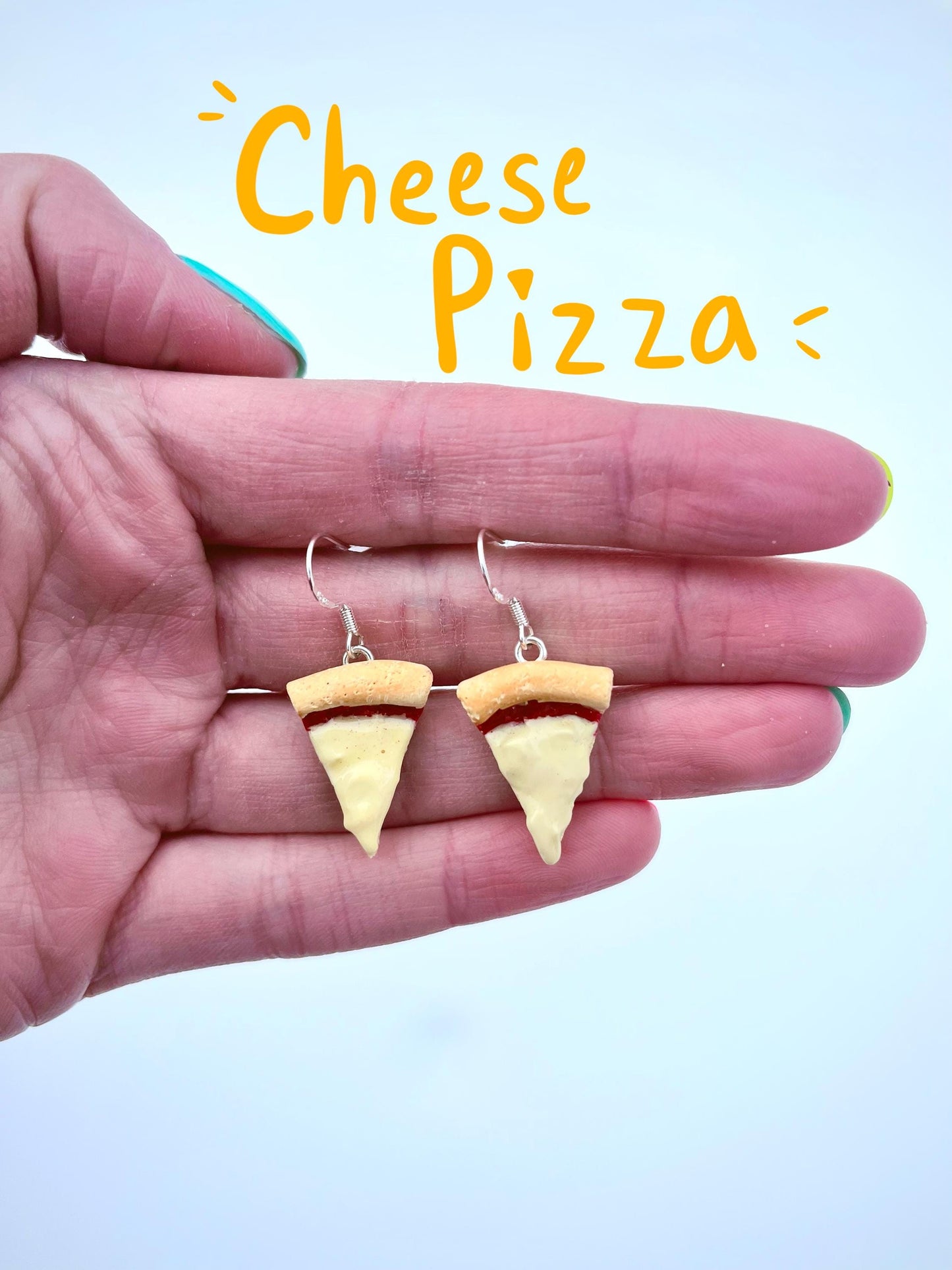 Pizza Earrings