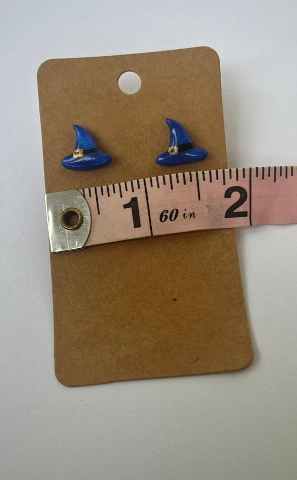 Witch Hat Stud Earrings